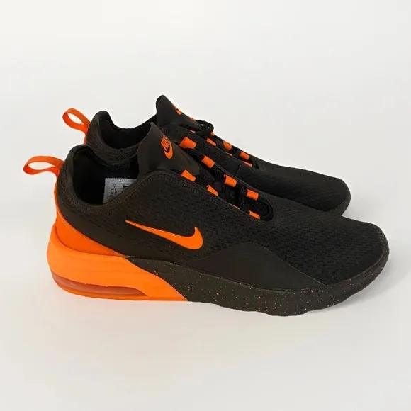 Nike Men’s Size 9 Air Max Motion 2 CW3831-001 Black Running Shoes Sneakers