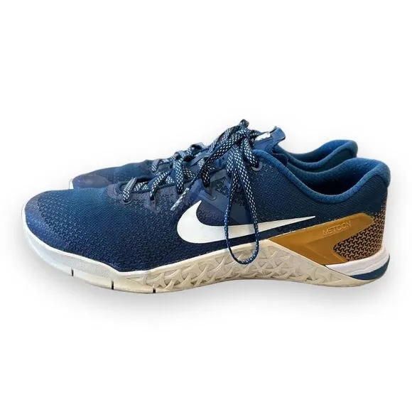 Nike Metcon 4 Blue‎ Force Monarch Men's Size 10 AH7453-400 Athletic Shoes