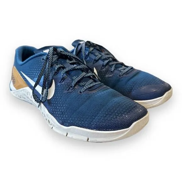 Nike Metcon 4 Blue‎ Force Monarch Men's Size 10 AH7453-400 Athletic Shoes