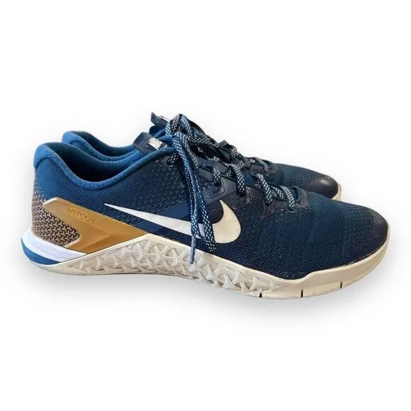 Nike Metcon 4 Blue‎ Force Monarch Men's Size 10 AH7453-400 Athletic Shoes