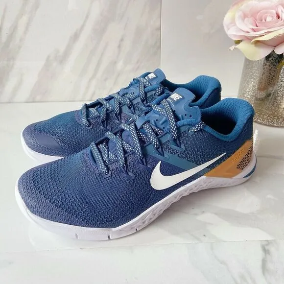 Nike Metcon 4 Blue‎ Force Monarch Men's Size 10 AH7453-400 Athletic Shoes