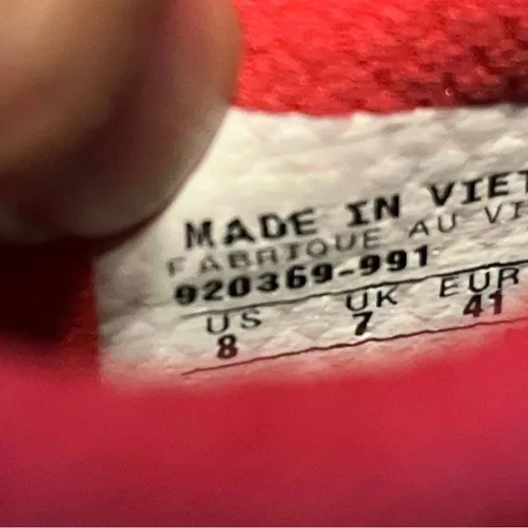 Nike NIKe Id METCON 3 Men`s Size 8 Red Gum Athletic Trainning Shoes 920369-991