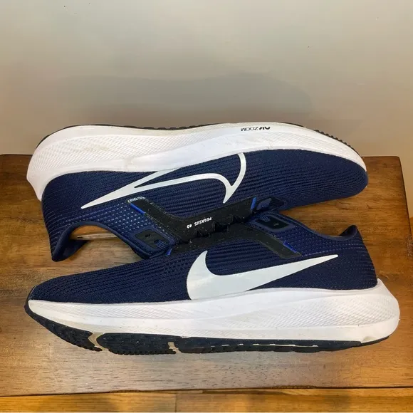 Nike | Pegasus 40 Running Shoes - Navy Blue ; Mens 10