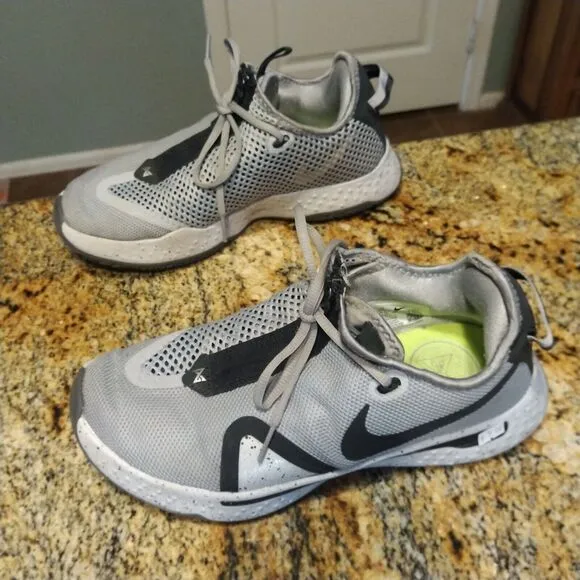Nike PG 4 TB Cool Gray Basketball Athletic Shoes Sneaker CK5828-001 Men's Sz 9