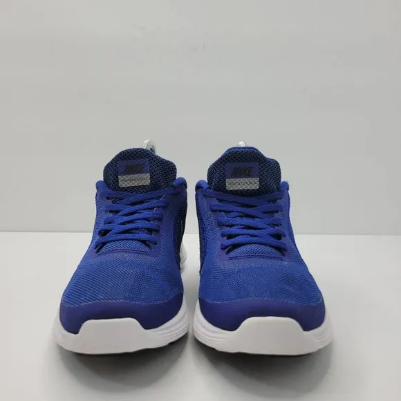 Nike Revolution 3 Youth Blue Running Shoes 819413-400 US Size 6Y