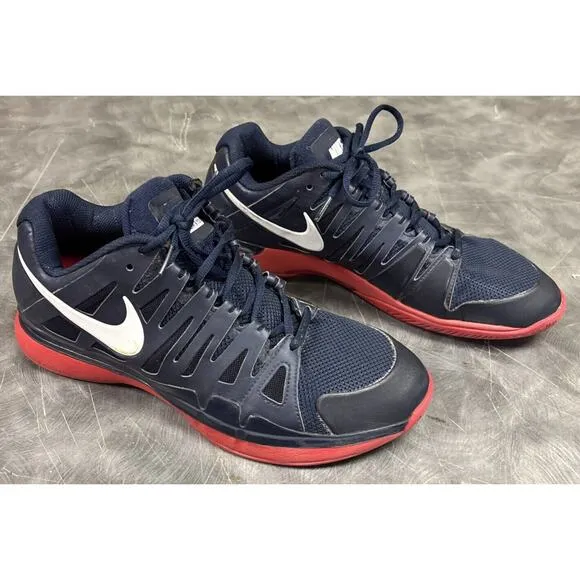 Nike Roger Federer 2012 Mens 9 Athletic Shoes Sneakers 488000-410 Vapor 9 Tour