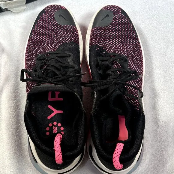 Nike Running Shoes Mens 12 Black Pink Joyride Run Flyknit AQ2730-003 Athletic