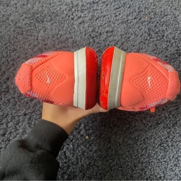 𝅺nike Running Sneaker Pink Orange Size 8