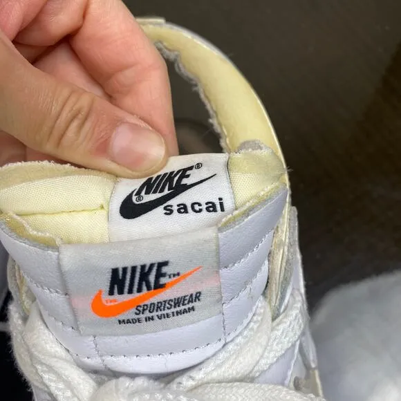 Nike Sacai Blazer Low Sneakers Shoes Men's 11.5 Streetwear