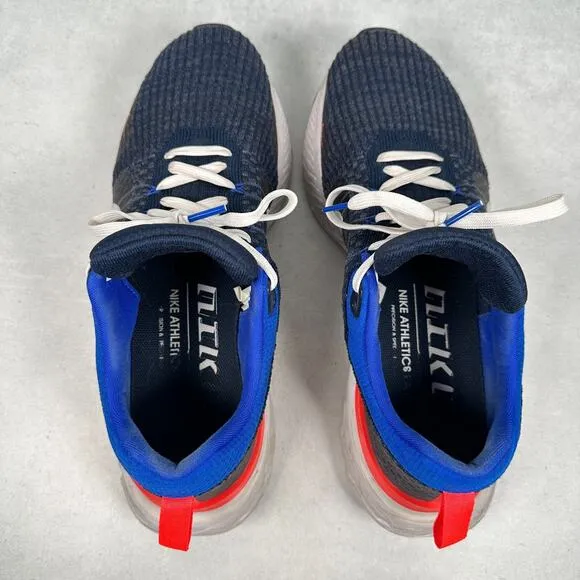 Nike Shoes Mens 12 Blue React Infinity Run FlyKnit 3 FD0364-419 Running Athletic