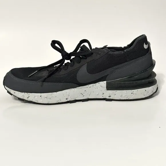 Nike Shoes Waffle 1 Crater Mens Size 10.5 DH7751-001 Black Anthracite Sneakers