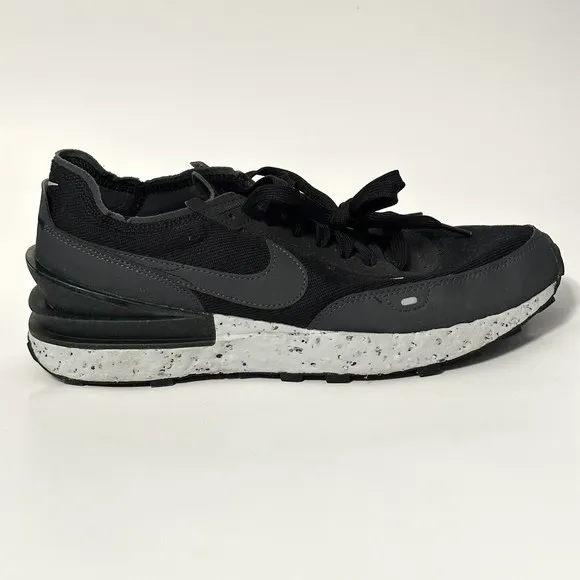 Nike Shoes Waffle 1 Crater Mens Size 10.5 DH7751-001 Black Anthracite Sneakers