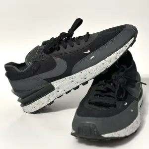 Nike Shoes Waffle 1 Crater Mens Size 10.5 DH7751-001 Black Anthracite Sneakers