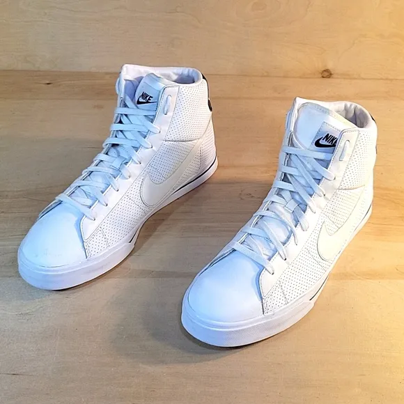 Nike Sweet Classic White Leather Men's Athletic Shoes