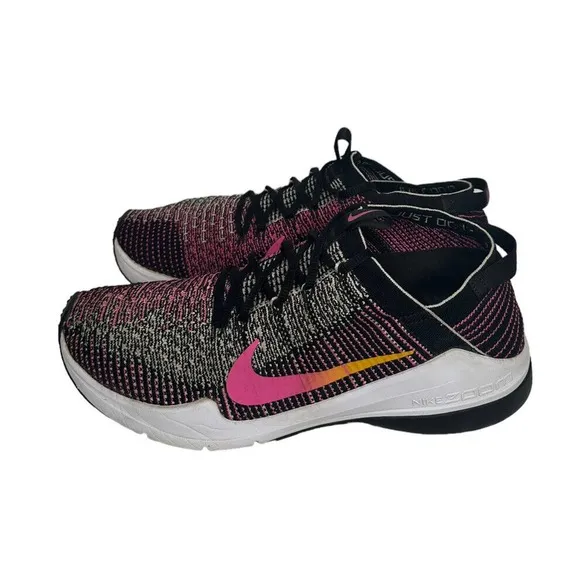 Nike Womens Air Zoom Fearless FK 2-AA1214-004 Pink Running Shoes Sneakers Sz 10