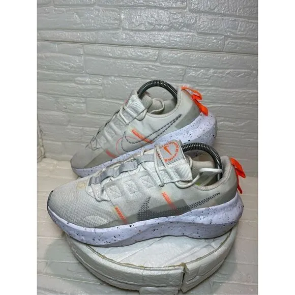 Nike Women's Crater Impact Summit White/Grey Fog-Platinum Tint (CW2386 100)