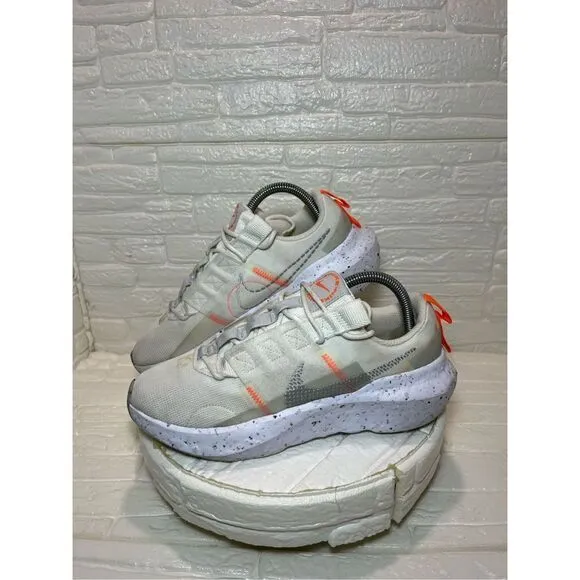 Nike Women's Crater Impact Summit White/Grey Fog-Platinum Tint (CW2386 100)
