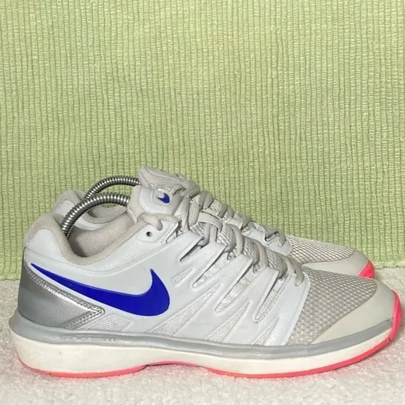 Nike Womens Platinum Zoom Prestige Tennis Athletic Sneakers Shoes Size US 10