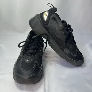 Nike Zoom 2K Triple Black Sneakers Low Top Lace Up Shoes Mens Size 10