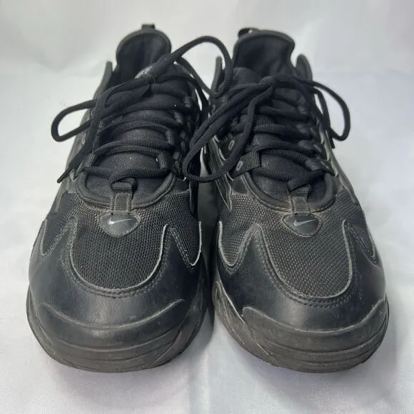 Nike Zoom 2K Triple Black Sneakers Low Top Lace Up Shoes Mens Size 10