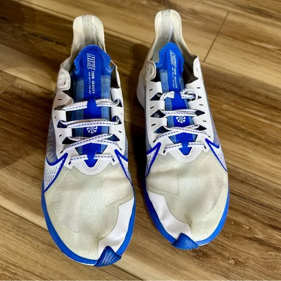 Nike Zoom Gravity Racer Blue Running Shoes, BQ3202-100, Size 9