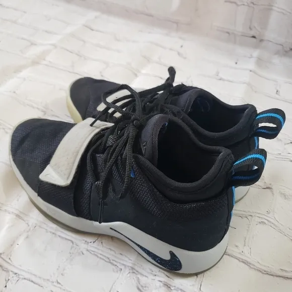 Nike Zoom Paul George 2.5 Basketball Shoes Sneakers Black Gray Blue Space Jam