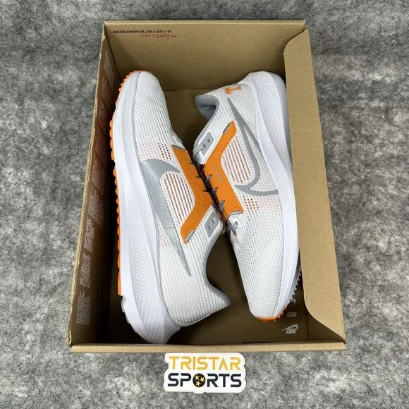 Nike Zoom Pegasus 40 Tennessee Volunteers Running Shoes Mens 9 Vols DZ5980-100