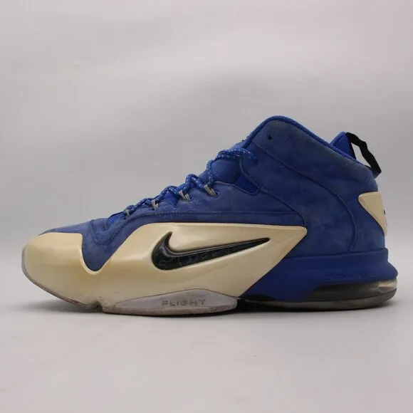 Nike Zoom Penny 6 Men's Size 10.5 shoes Blue White Athletic Basketball Sneakers