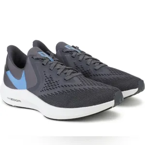 Nike Zoom Winflo 6 AQ7497-009 Running Shoes Navy Men's Size 9