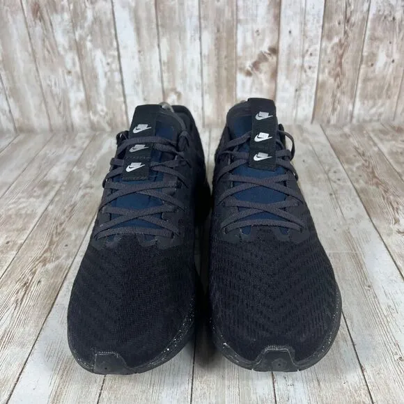 Nike Zoom X Triple Black Running Shoes Performance Athletic Sneakers Men's 8.5‎