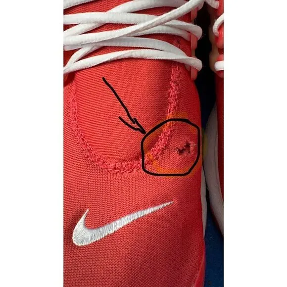 NIKE AIR PRESTO BRS 1000 ORANGE  MEN’S ATHLETIC SHOES size 11 m