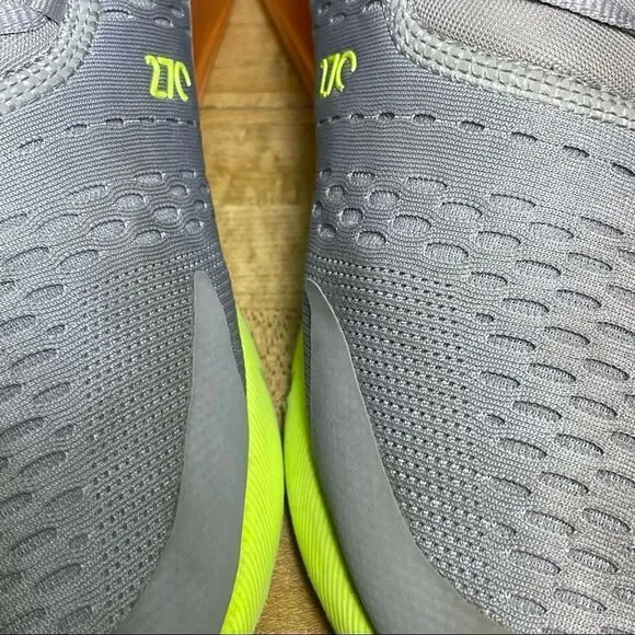 Nike Air Max 270 Mens Running Shoes Grey Volt Orange AH8050-012 Size 11.5