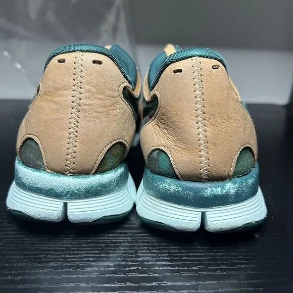Nike Free 5.0 Liberty Of London Women's Size 10 Running Shoes Sneakers Green