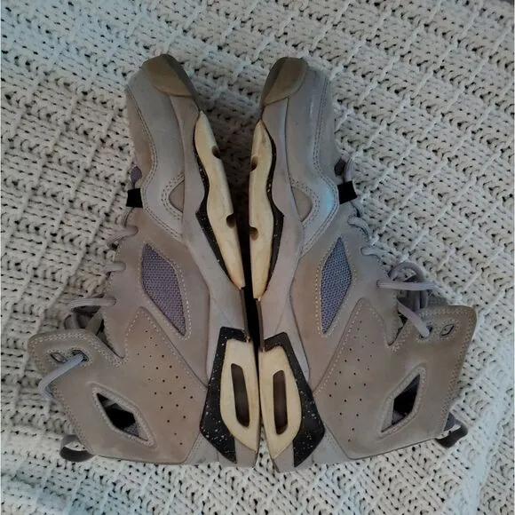 Nike Jordan Flight Club 91 Wolf Grey Athletic Shoes