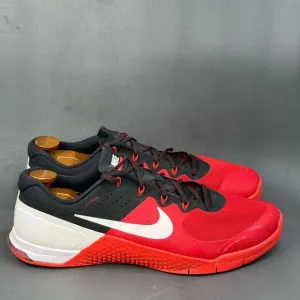 Nike Metcon 2 University Red athletic sneaker trainers shoes men’s size 14