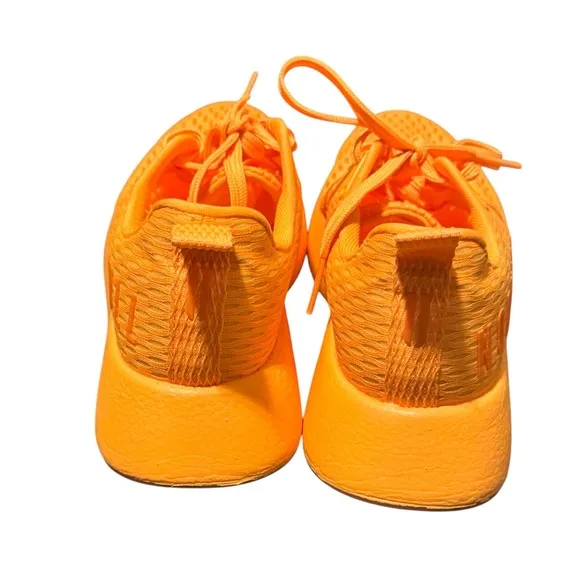 NOBULL Journey Sneakers Neon Orange Men’s Size 7 Womens Size 8.5 Running Shoes