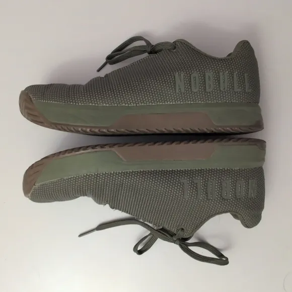 Nobull Men's Green Gray Athletic Shoes Size 9