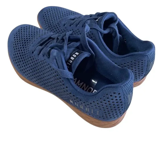 NoBull Navy Suede (Blue) Trainers Size 8.5 Women (or 7 Men) — Run Small — EUC