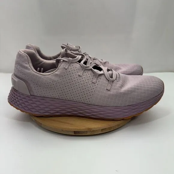 NOBULL Ripstop Athletic Trainer Sneaker Shoes Adults M11.5/W13 Rose Pink Lace Up