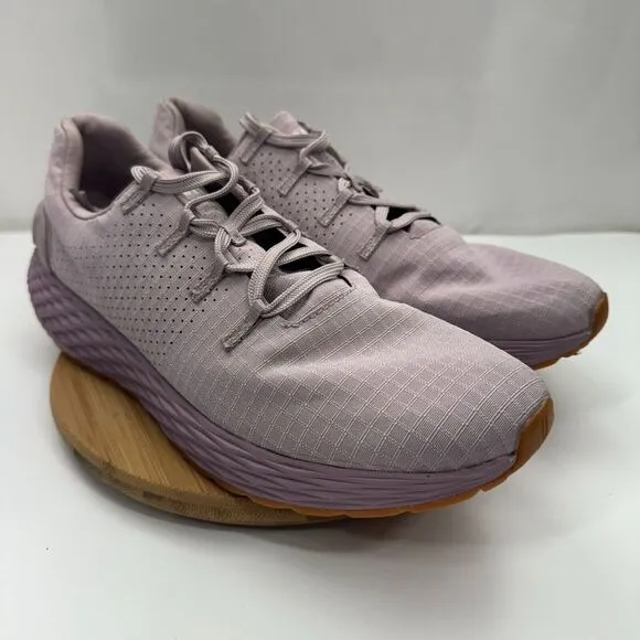 NOBULL Ripstop Athletic Trainer Sneaker Shoes Adults M11.5/W13 Rose Pink Lace Up