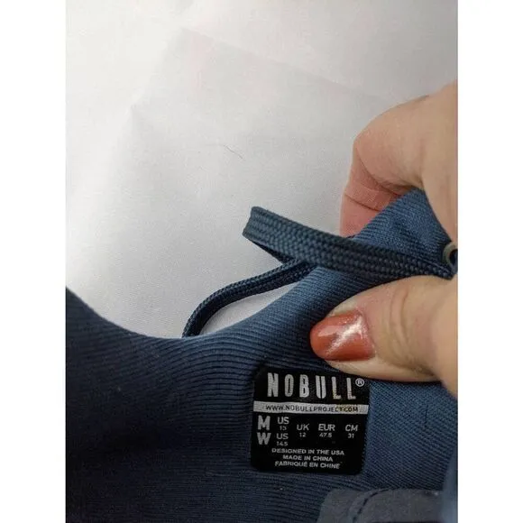 NOBULL Men’s Gum NOBULL outwork Navy Sneakers shoes Sz 13