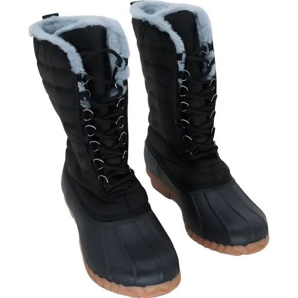 Norstrom Women's Water-Resistant Winter Rain Boots - Size 9