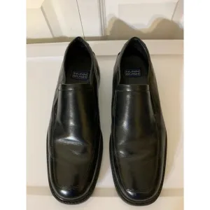 NUNN BUSH Black Leather Slip On Dress Loafers Shoes‎ 81115-001 Men’s Size 9 M