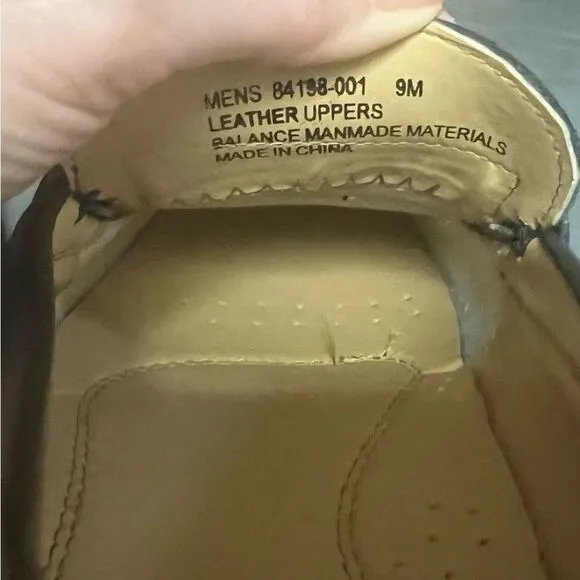 Nunn Bush Shoes Men’s Sz 9 Brown Leather Comfort Classic Timeless Corpcore Basic