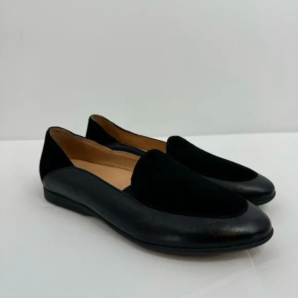 NWOB Dansko Womens Lace Loafers Shoes Size 40 US 9.5/10 Black Leather