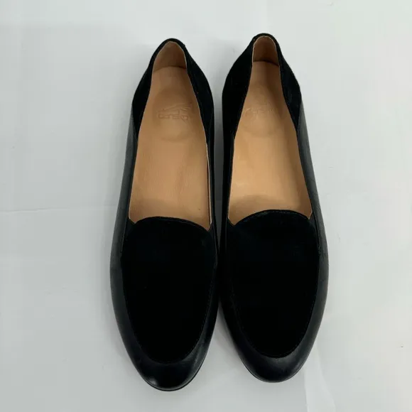 NWOB Dansko Womens Lace Loafers Shoes Size 40 US 9.5/10 Black Leather
