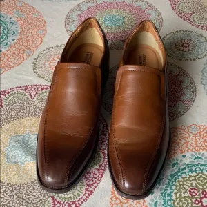 NWOB Johnston &amp; Murphy Reeves Run-Off Venetian Loafers Dress Shoes 11
