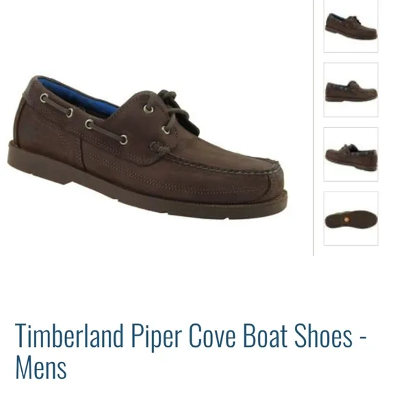 NWOT Men's Timberland Piper Cove Boat Shoes