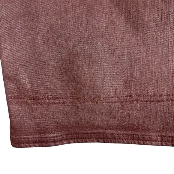 NWT Anthropologie Brown Brick Madi Denim Maxi Skirt