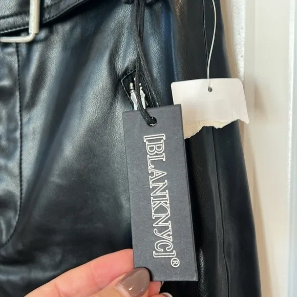 nwt BLANK NYC Faux Leather Maxi Skirt